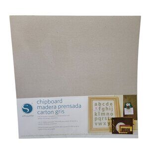 Silhouette Chipboard Sheets 12 x 12 Inch 25 Pack Craft Project Sealed Scrapbook